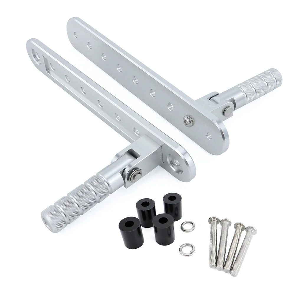 

Для мотоциклов Honda GL1800 Gold Wing 2004-2013, 2014, 2015, 2016, 2017: регулируемые подножки для водителя, комплект подножек, крепления для дорожных подножек