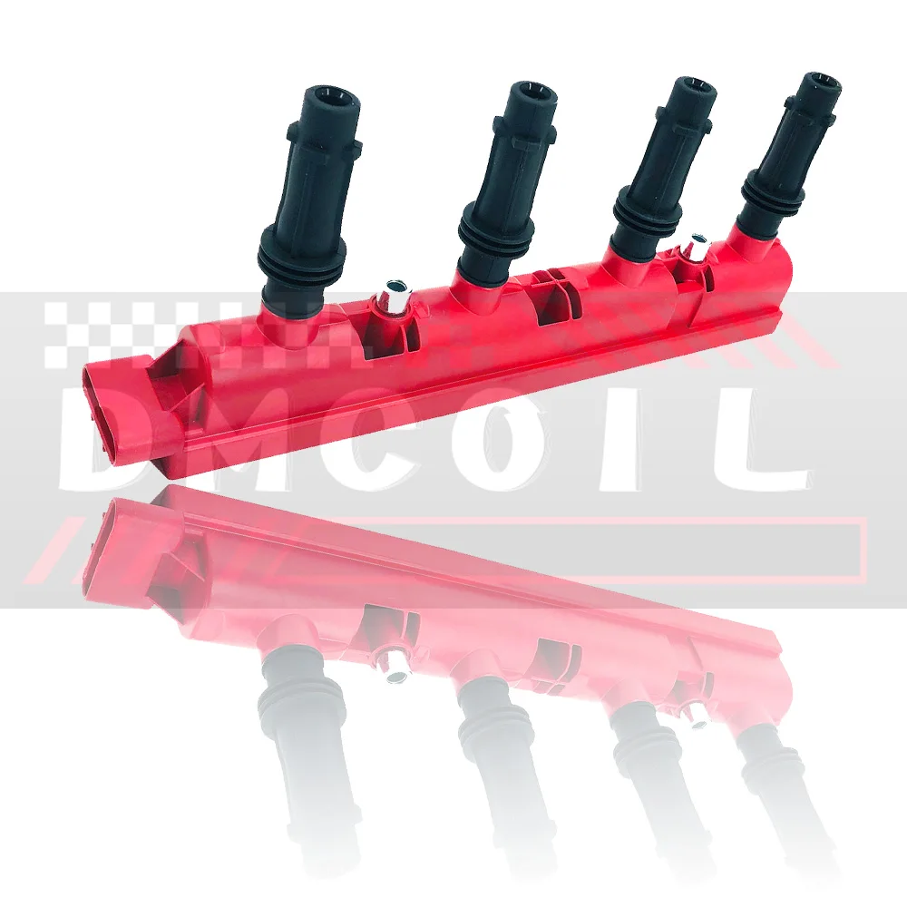 Фото Красная производительность катушки зажигания для Chevy AVEO CRUZE ORLANDO TRAX Opel ASTRA CORSA MERIVA 1.2 1.4 09-19 55573735 1208092 19005362 №1