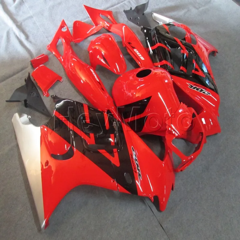 

ABS Комплект пластиковых деталей кузова для CBR600F3 1997 1998 Красный Черный CBR600 F3 97 98 комплект обтекателей для кузова мотоцикла