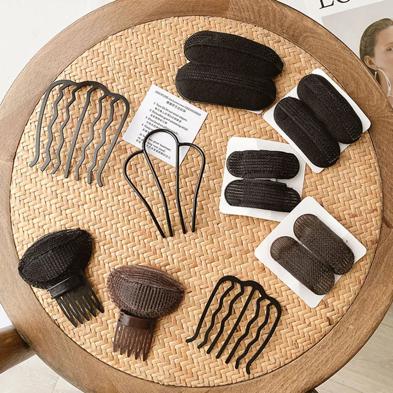 

Korean Elegant Vintage Geometric U-shaped Metal Fork Comb Hairpin for Women Braiders Braiding Twist Clips Headwear Accessories