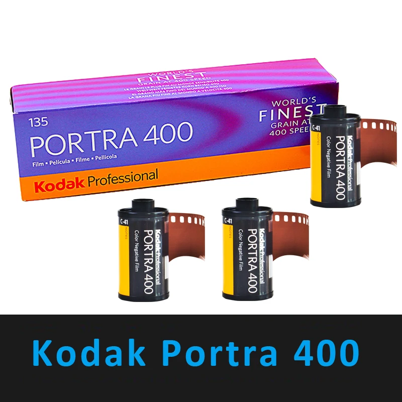 

1 rolo/2 rolo/3 Rolo Kodak Portra 400 35 мм Iso Profissional 400 135 пленка на случай отрицательного действия c41 процессор Mvp камеры (Срок годности: 2024)