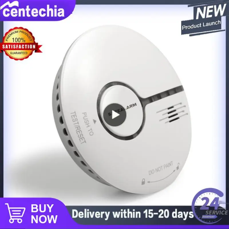 

For Home Kitchen Smart Fire Alarm Sensor Remote Monitoring 85db Smoke Detector Smart Home Wireless Gas Detector Tuya
