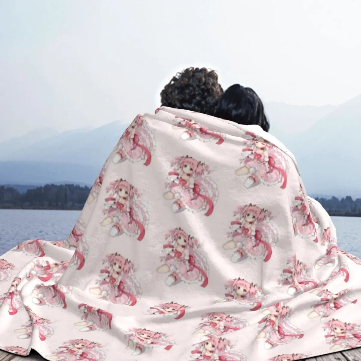 Kyubey Puella Magi Madoka Magica одеяло Фланелевое весенне-осеннее мультяшное теплое для дома