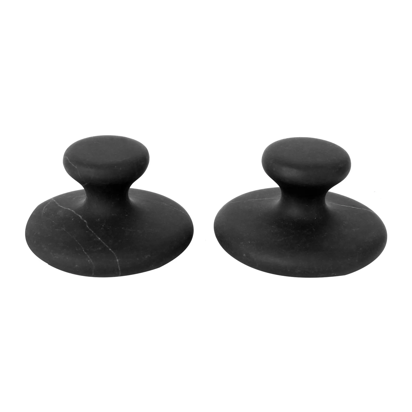 

2pcs Stones Mushroom Natural Professional Practical Jade Energy Stones for SPA Home