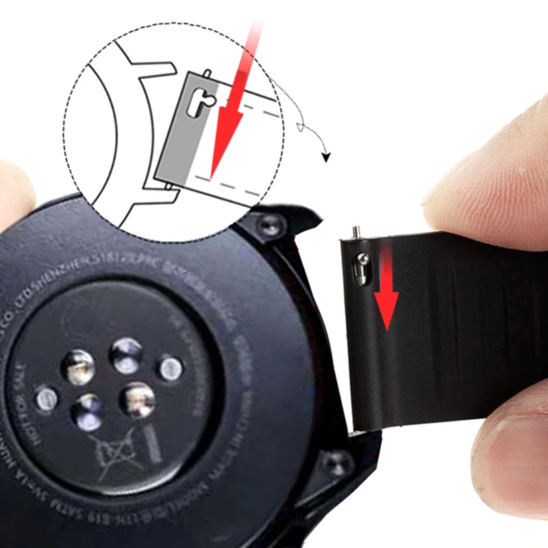 20PCS Quickly Release Spring Bars Link Pins fit for 14mm 16mm 18mm 20mm 22mm 24mm 26mm Smart Watch Strap Bracelet Belt Band