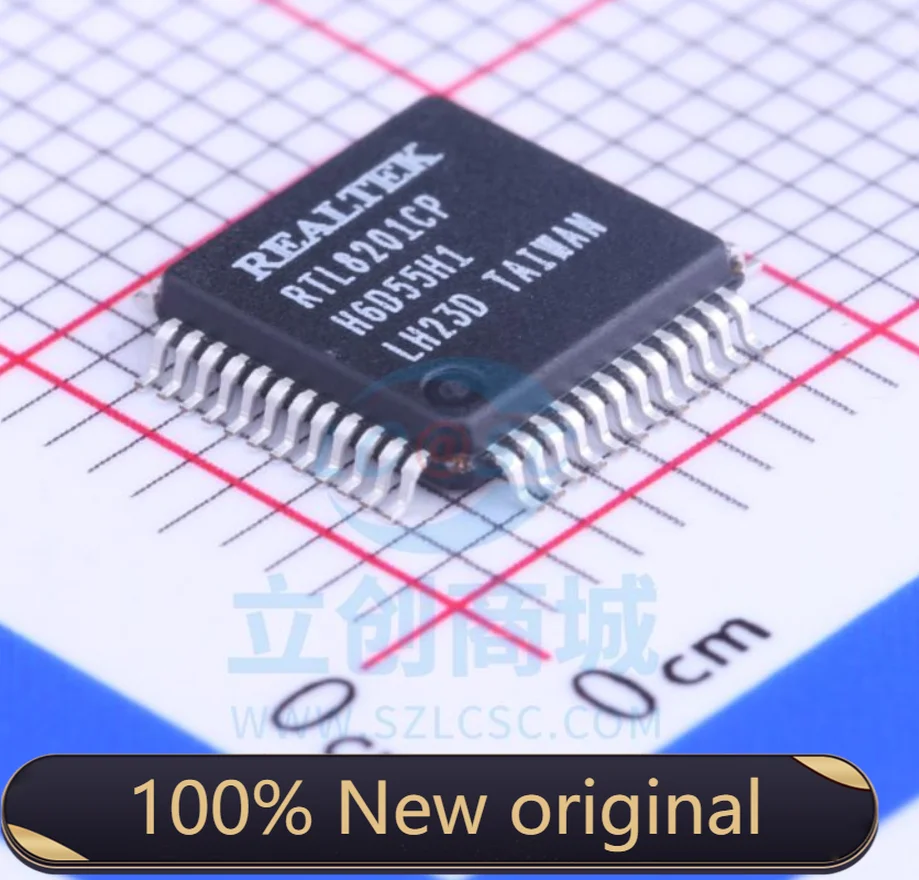 

100% New Original RTL8201CP-VD-LF package LQFP-48 new original genuine Ethernet IC chip