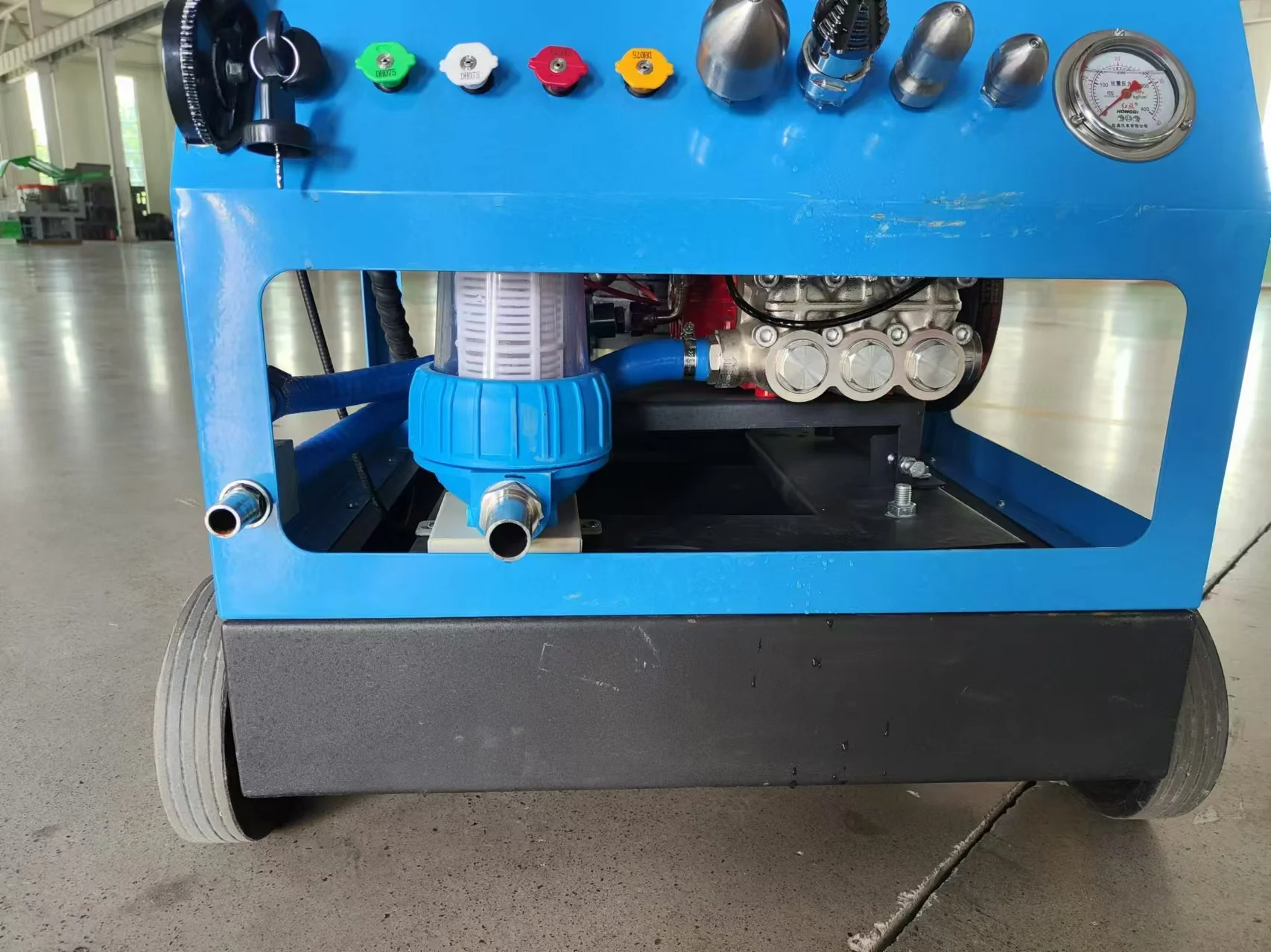 Насадка для канализационного струи высокого давления дноуглубительная