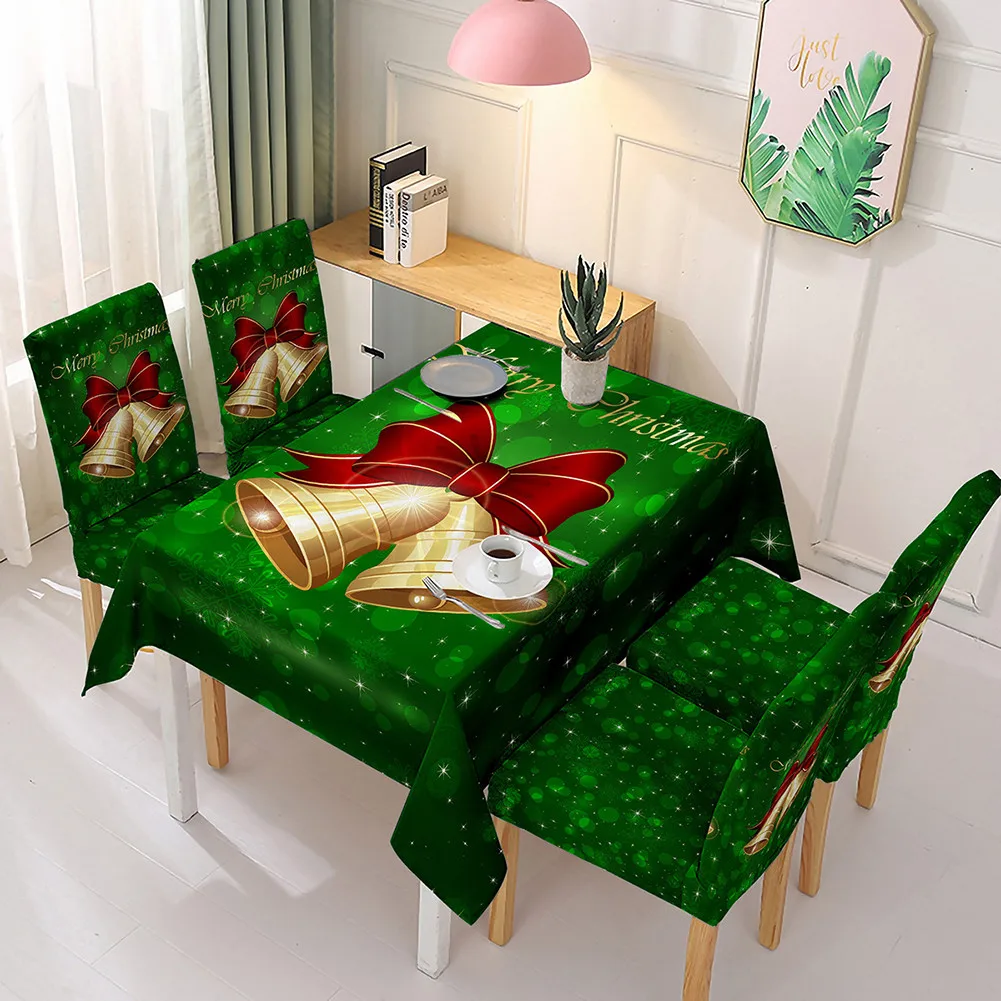 

Xmas Tablecloth Christmas Dinner Decor Holiday Rectangle Table Cloth Table Cover Tablecloth High Quality New Durable