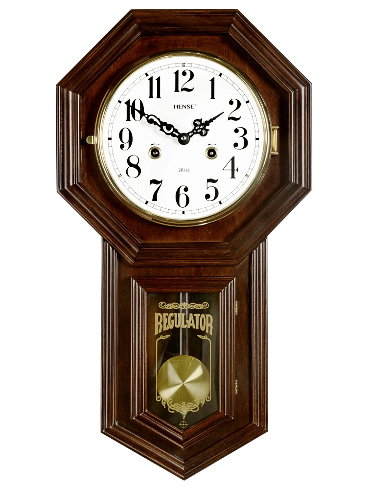 

Digital Big Wall Clock Vintage Silent Wooden Mechanical Wall Clock Living Room Pendulum Free Shipping Reloj Pared Home Decor