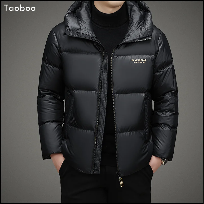 Fashion Casual Goose Down Loose Parkas Winter Highstreet Down Jacket Men
