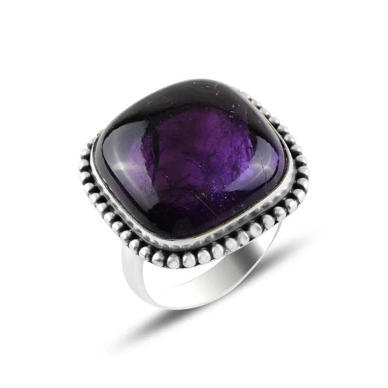 

Серебро 925 пробы камень аметист кольцо