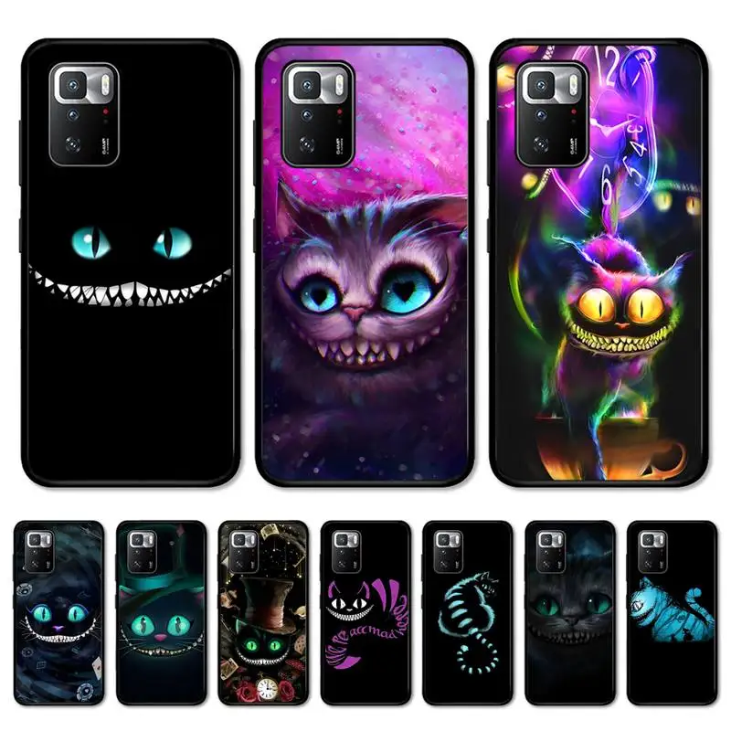 

Disney Alice in Wonderland Cheshire Phone Case for Redmi Note 8 7 9 4 6 pro max T X 5A 3 10 lite pro