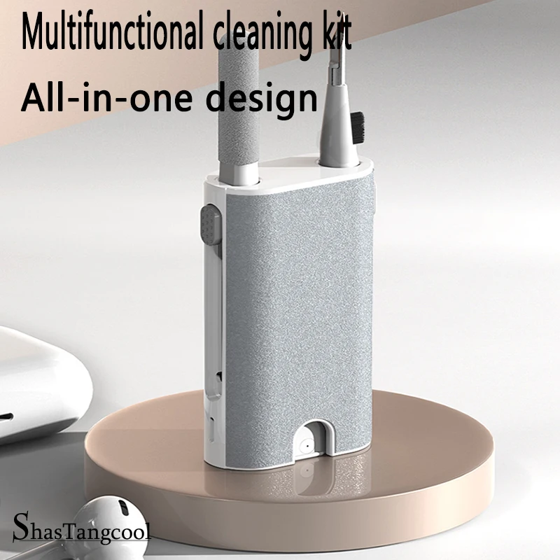 

Multifunctional Mobile Phone Headset Cleaning Kit Keyboard Screen Cleaner Wipe Bluetooth Headset Storage Cleaning Pen