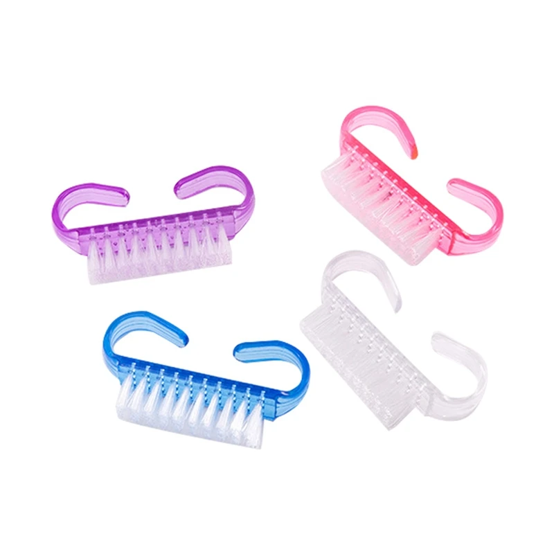 

10 шт., щётки для очистки ногтей