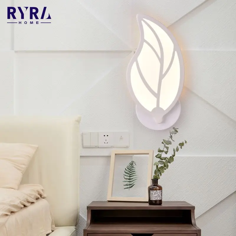 

Wall Light Butterfly Leaf Lamp Butterfly 18W 36 LED Light Living Room Corridor Bedside Wall Lamps Home Decor Night Light New