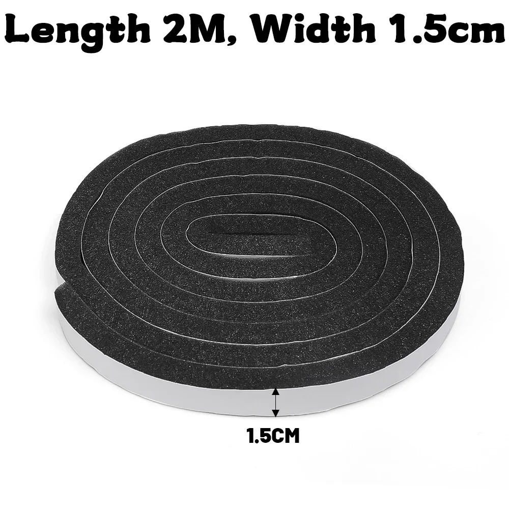 

Самоклеящаяся губчатая уплотнительная лента, уплотнительные ленты для окон, дверей, предотвращающие столкновения, ветрозащитные, звукоизоляционные, уплотнительные пенопластовые ленты для дверных зазоров