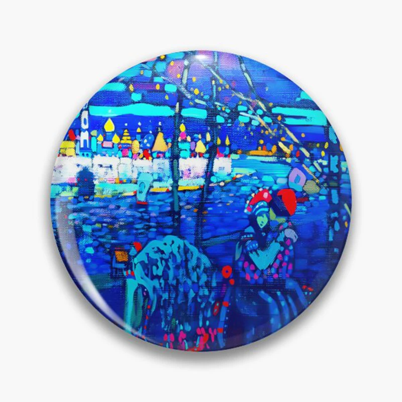 Художественная серия Wassily Kandinsky красочные геометрические значки украшение