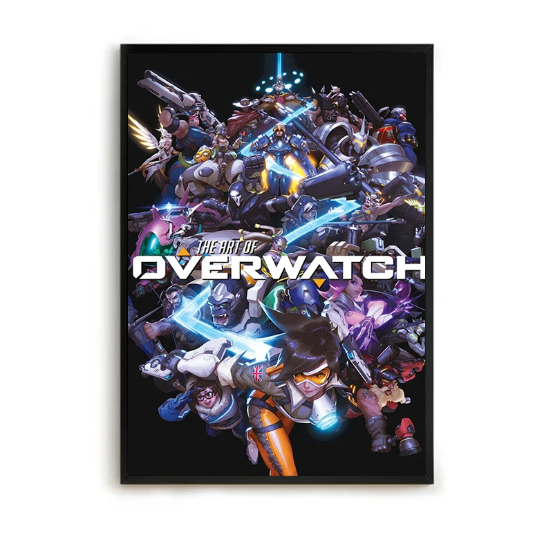 Overwatchs Плакаты для настенного искусства холст картина Dva Декор дома постер