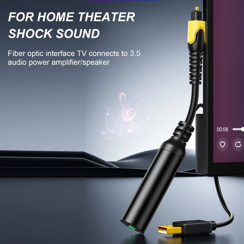 Цифровой коаксиально-аналоговый стереозвуковой кабель SPDIF диаметром 3 5 мм для