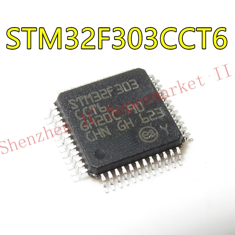 

1 шт. STM32F303CCT6 STM32F303 QFP-48 IC MCU 32BIT 256KB FLASH 48lqfp