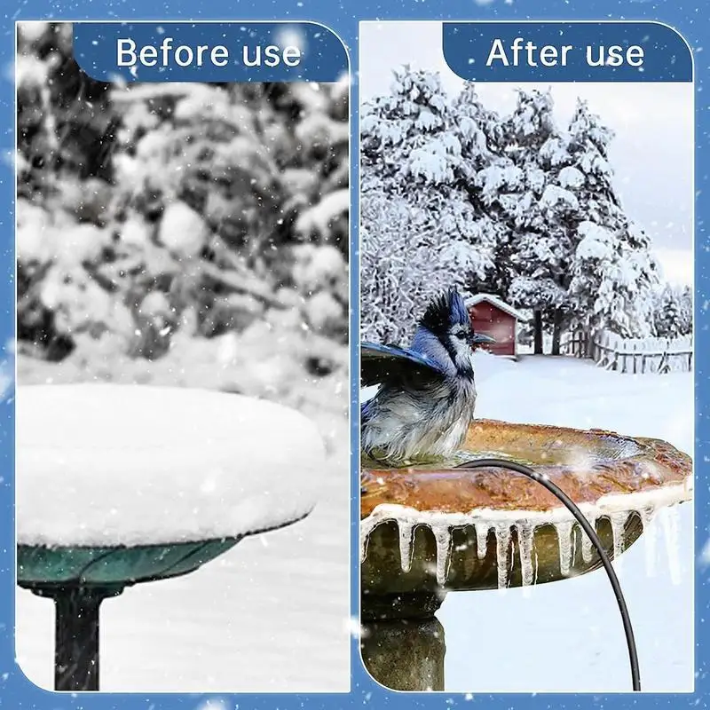 

Устройство для ванны для птиц, 15 Вт, Термостатически контролируемые обогреватели для ванны для птиц, обогреватель для пруда, устройство для зимнего использования, для сада, внутреннего двора
