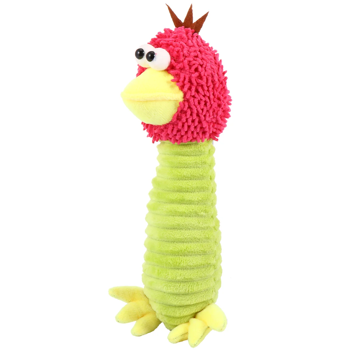 

Plush Chicken Dog Squeaky Screaming Sound Prank Petdogs Chew Squawking Chewing Molar Puppy Cat Plaything Giant Squeezing Gag