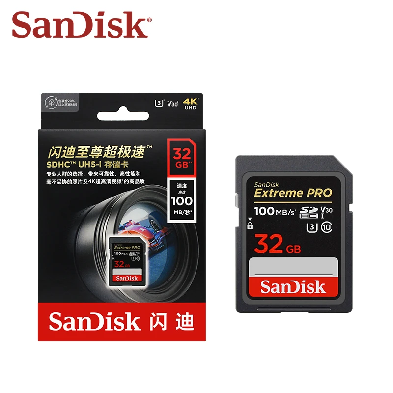 SanDisk карта памяти класс 10 64 ГБ 128 256 512