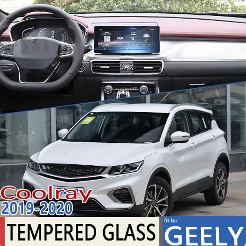 Аксессуары из закаленного стекла для Geely Bin Yue Coolray Proton X50 SX11 2019 2020 автомобильная навигация Стандартная защита экрана