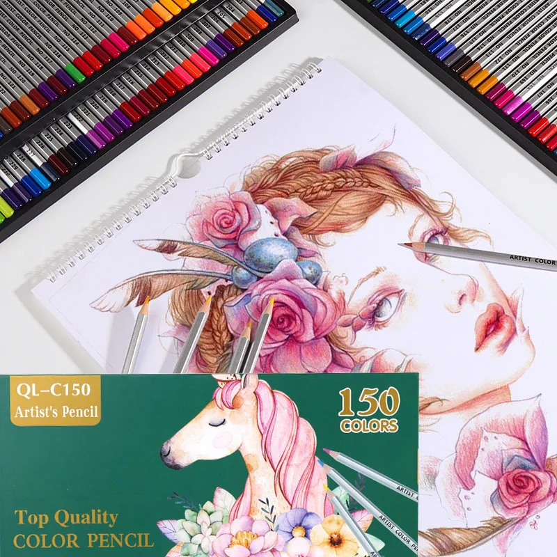 Unique Coloured Art Pencils Assorted For Adults Sketch Color