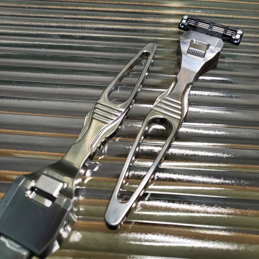 Бритва из титанового сплава для мужчин бритва с 5 лезвиями подарок