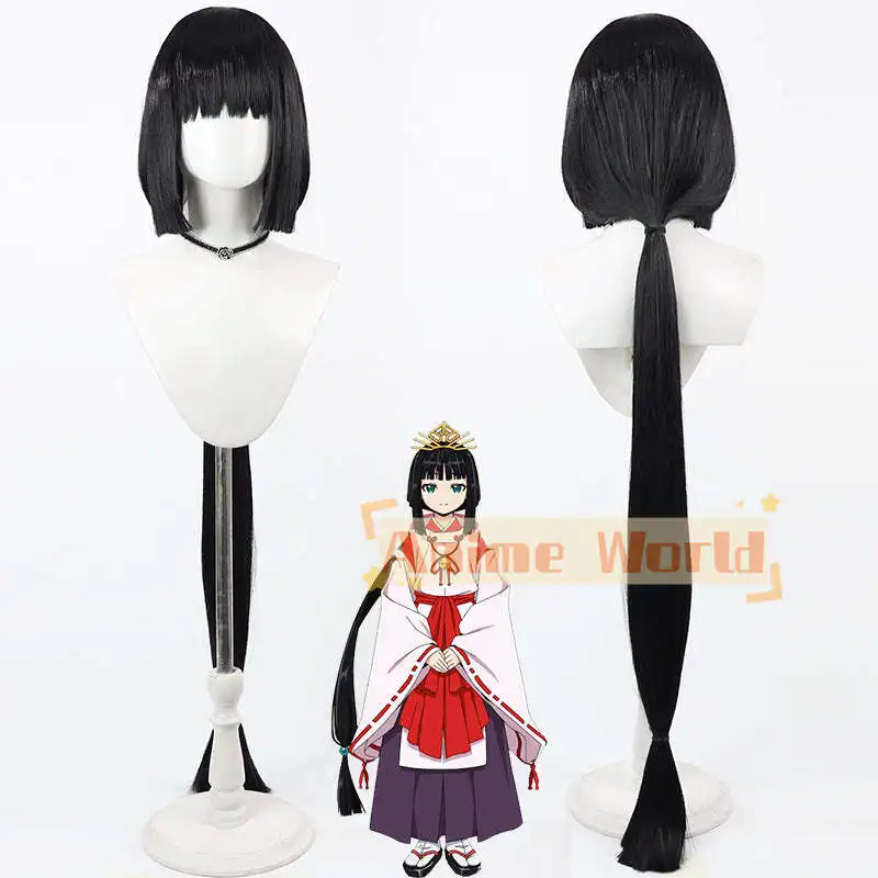 Неуловительный парик для косплея самурайского ниджа джозу без вакагими шизуку