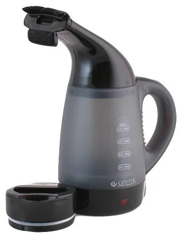 Отпариватель CENTEK CT-2381 серый/черный 600 Вт 400 мл 15г/мин ручной с функцией чайника |