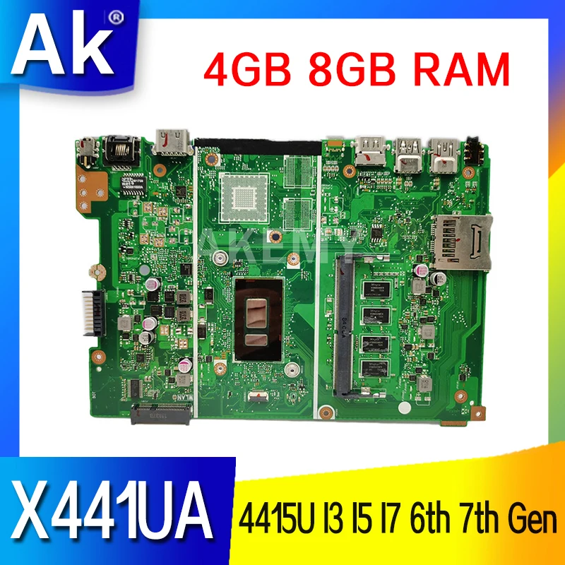   X441UA 4415U I3 I5 I7 6- 7-  4  8  RAM  ASUS X441UV F441U A441U X441U X441U X441U X441UB    