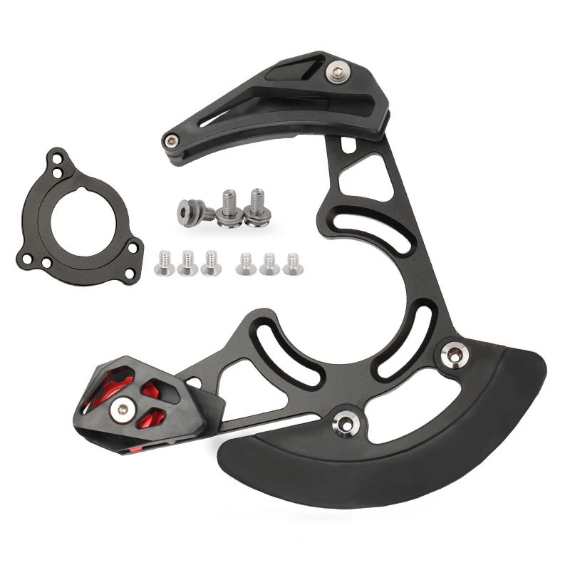 

Положительная и отрицательная цепь зубьев горного велосипеда направляет гору, чтобы предотвратить падение цепи