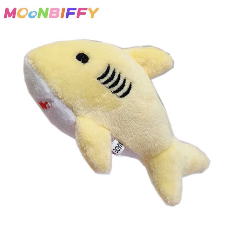 

Animal Plush Shark Doll Keychain Mobile Phone Pendant Ladies Bags Key Chain Ragdoll Keychain Plush Cute Keychain
