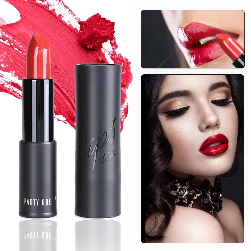 

1 pcs Waterproof Lip stick Lasting Sexy Red Matte Lipstick Light weight Easy To Wear Lip Gloss Make Up Cosmetics