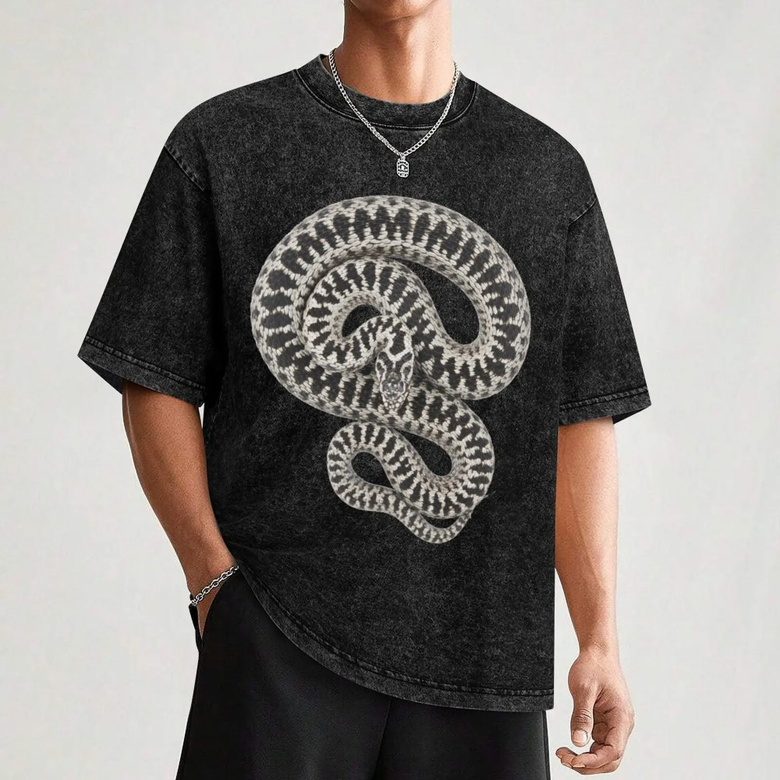 Фото Vipera berus, серая футболка Cool Feeling Summer Tee Shirt №3