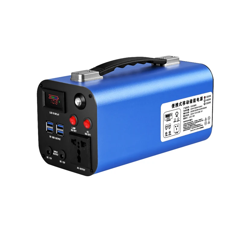 

Easy Power OEM 300W 500W 1000W 1600W Solar Energy System Inside Lithium Energy Related Products Portable Solar Generator Home