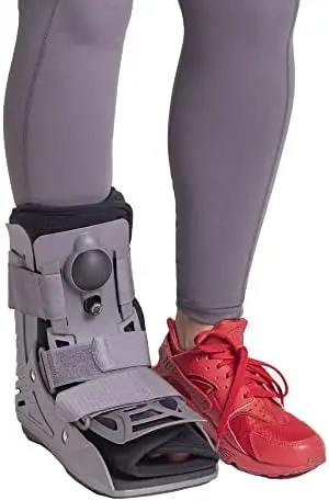 

Short Full Shell Walking Boot- Air Cast for Foot & Ankle Injury, Sprained Ankle, Fracture, Broken Foot, Achilles Tendon Inju