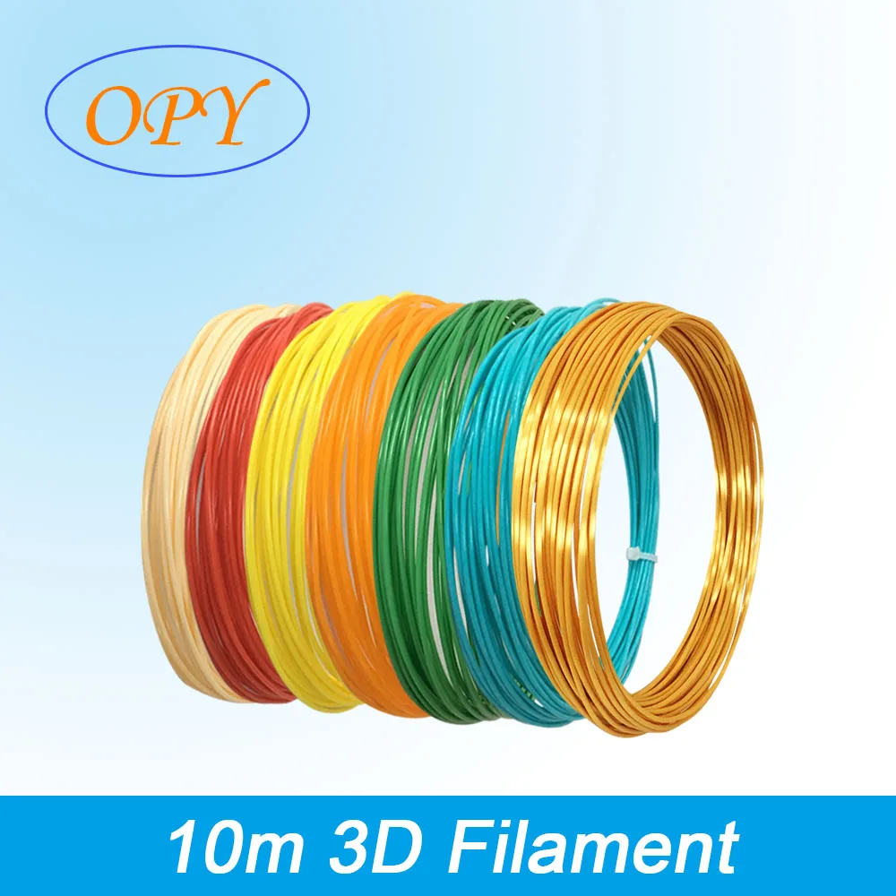 

3D Pen Refill Plastic Pla Filament 10M For Drawing Children Handles 1.75 Mm Printing Marble Wood Temperature Change Color