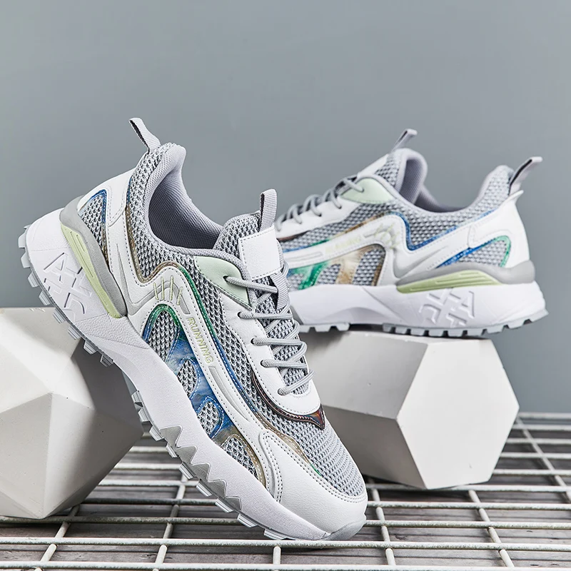 Brand New Men's Golf Shoes Mesh Breathable Men's Golf Training Sneakers Autumn Outdoor Jogging Shoes Golf Sneakers Size 39-46