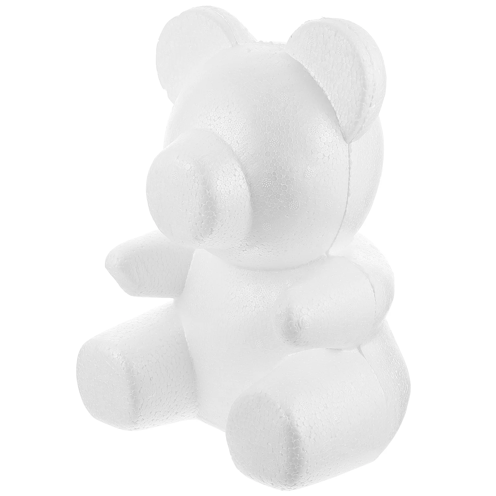 

Bear Styrofoam Shape Polystyrenediy Craft Mould Shapes White Christmasfloral Rose Crafts Flower Bears Animals Modelling Flowers