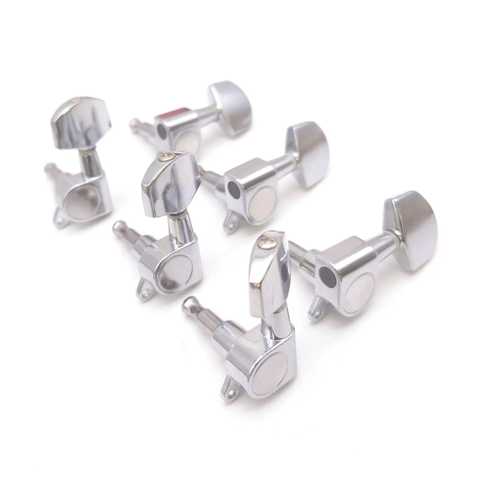 Гитарные тюнеры хромированные колки для настройки головки машины 6R 6L 3L3R 4L4R