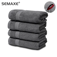 semaxe4070 paper towel premium set is suitable for bathroom spa high water absorption rate soft and non fading four towel gift