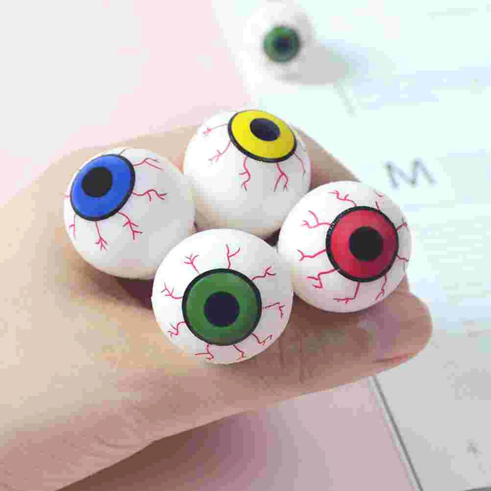 

10pcs Halloween Scary Eyeballs Squeezing Eyeballs Halloween Party Ornament