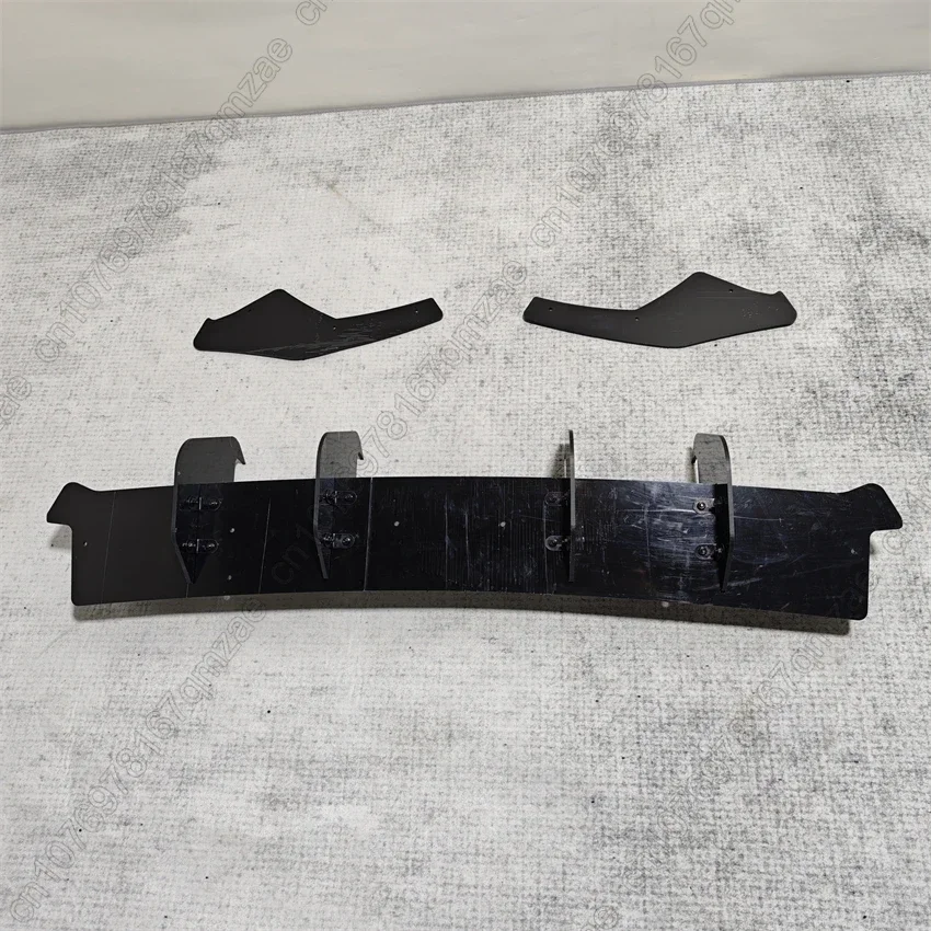 Заводская черная защита для задней губы в стиле MAX задний бампер диффузор VW Golf MK8