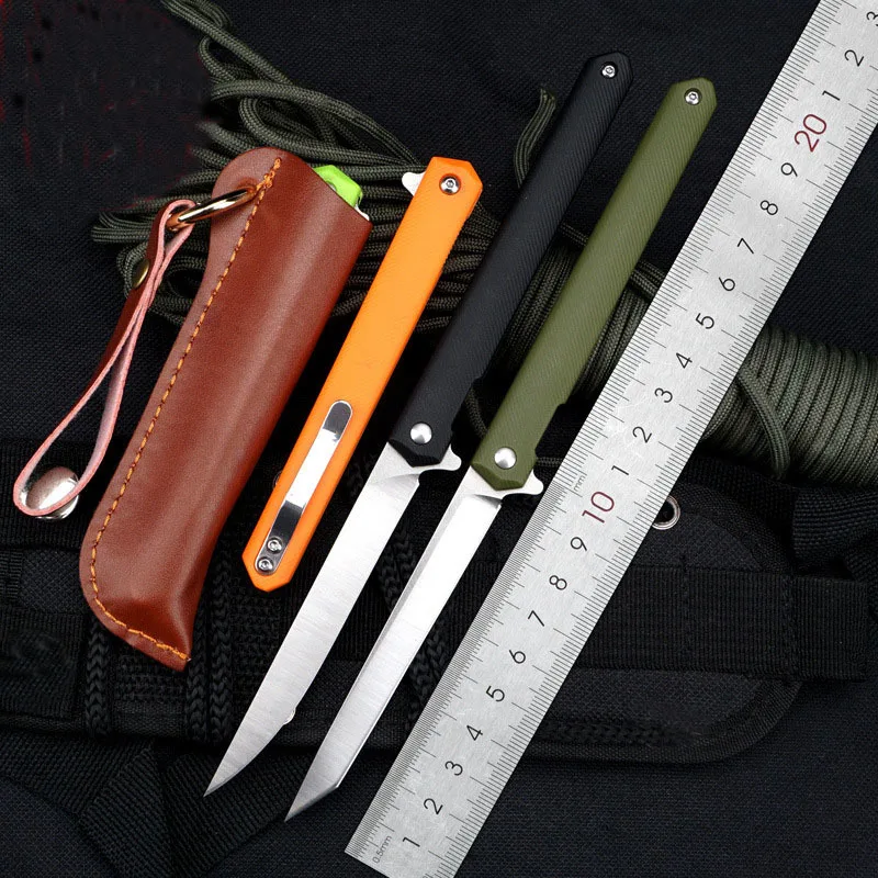 

Складной нож 7,95 дюйма, тактический нож для выживания из нержавеющей стали D2, карманные ножи для кемпинга и охоты, нож для самообороны, уличные инструменты