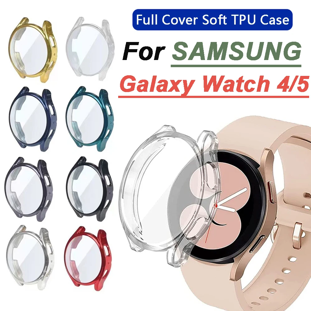 

Чехол-бампер из ТПУ для Samsung Galaxy Watch 4 5 44 мм 40 мм