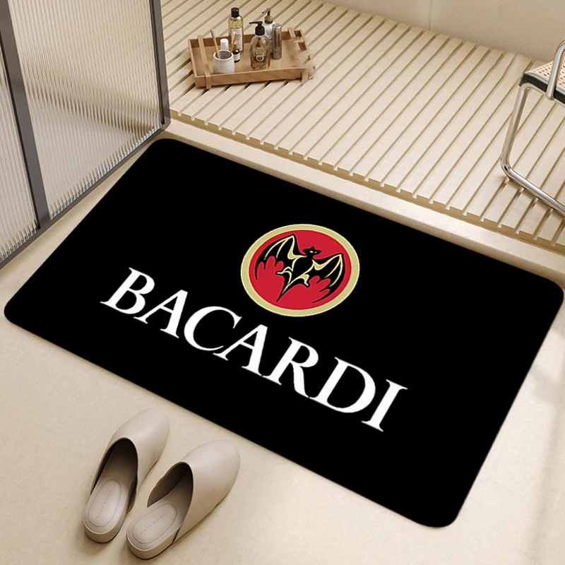 Черный Ковер В Современном Стиле С Принтом ROMA Дверной Коврик Кухонный Напольный