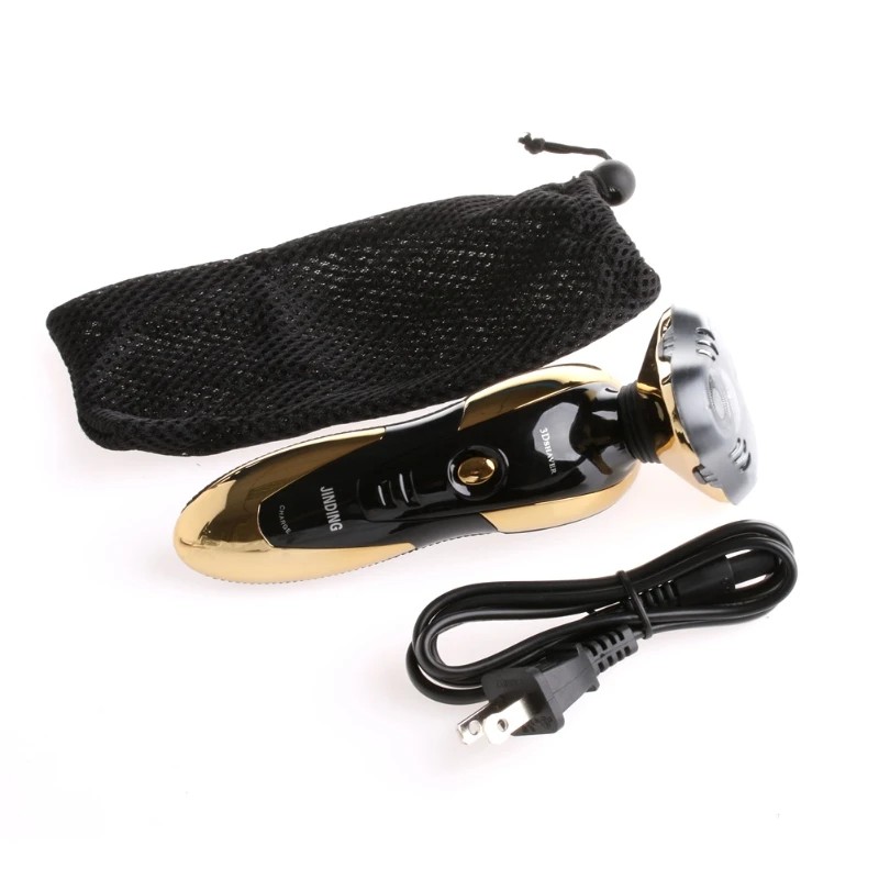 

T8DF Новая роскошная вращающаяся 3D перезаряжаемая моющаяся Мужская Беспроводная Бритва